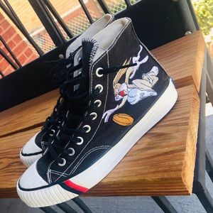 Pro Keds X Looney Tunes Black High Top Sneakers